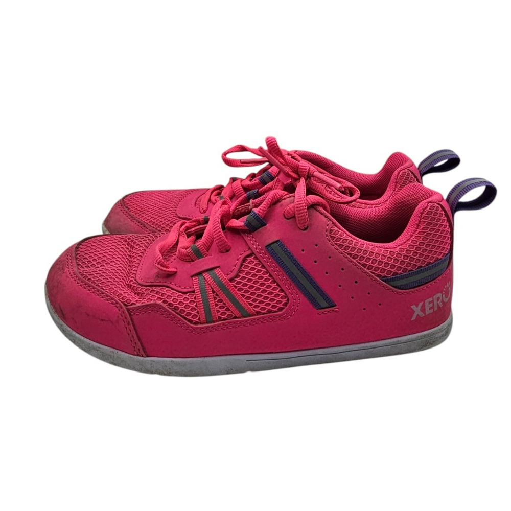 Xero Shoes Prio barefoot athletic sneakers Girls Sz 3 Bright Pink